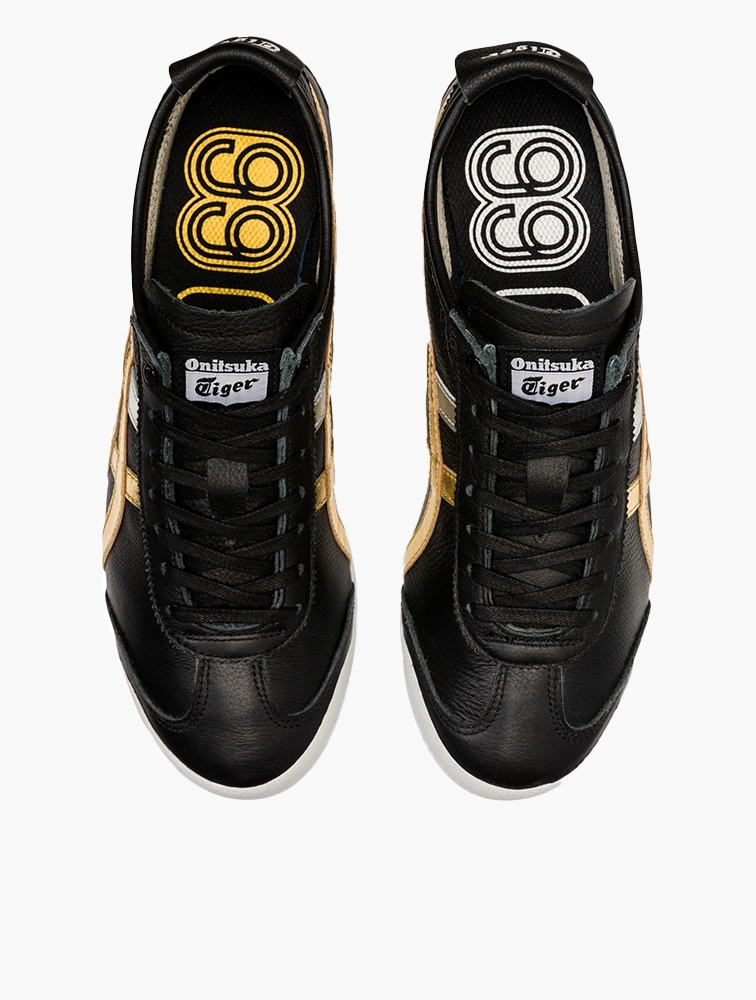 Onitsuka tiger shoes clearance black and gold